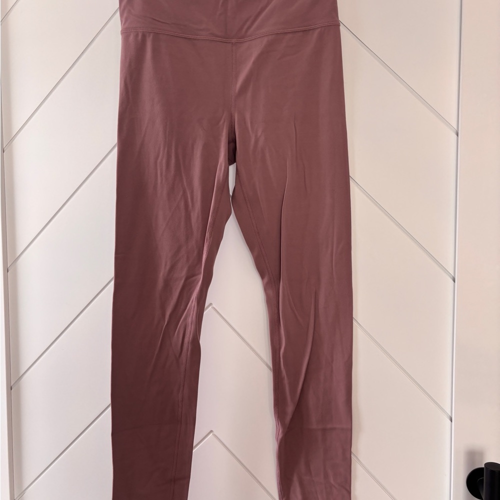 Athleta Dusty Pink High-Waisted Leggings